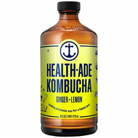 Kombucha Ginger/Lemon, 6/16oz Health-Ade