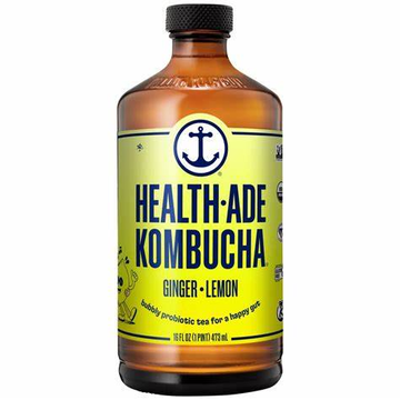 Kombucha Ginger/Lemon, 6/16oz Health-Ade