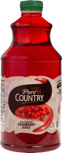 Cranberry Juice, 9/1.5L Pure Country