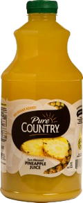 Pineapple Juice with Sugar, 9/1.5L Pure Country