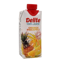 100% Orange Pineapple Juice, 18/330ml Delite