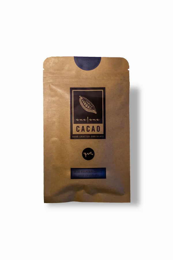 Dark Chocolate Bar Coffee 70%, 50g One One Cacao