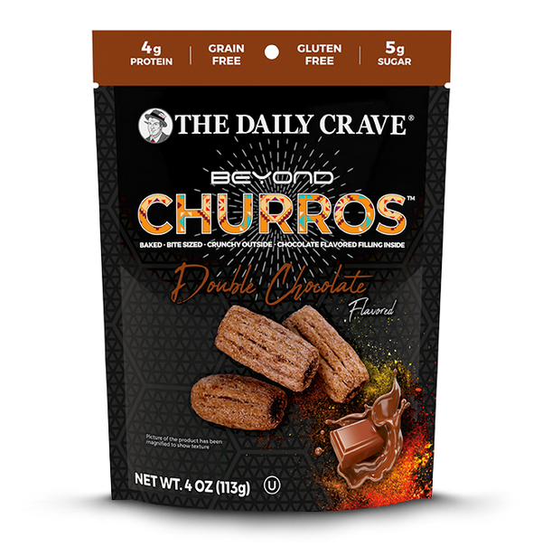 Beyond Churros Double Chocolate Flavoured, 6/4oz The Daily Crave