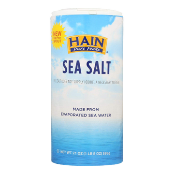 Sea Salt, 8/21oz Hain