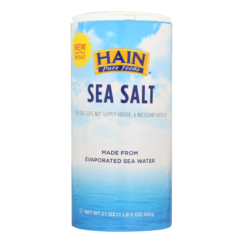 Sea Salt, 8/21oz Hain