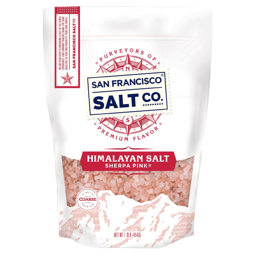 Salt Himalayan Sherpa Pink, 6/1lb San Francisco Salt Co.