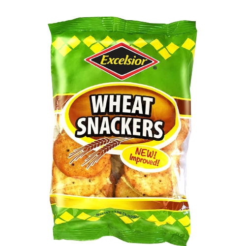 Wheat Snackers Crackers, 30/113g Excelsior