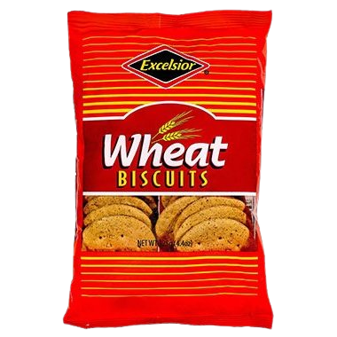 Wheat Biscuit Crackers, 30/125g Excelsior