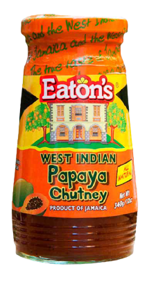 Papaya Chutney, 24/12oz Eaton's