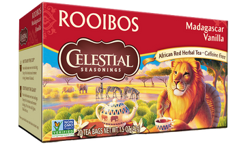 Madagascar Vanilla Rooibos Tea, 6/20ct Celestial Seasonings