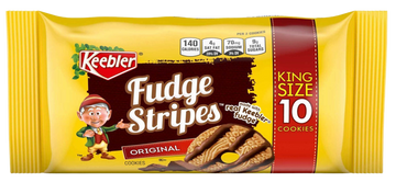 Fudge Stripes Cookies, 80/4.75oz Keebler