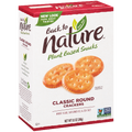 Classic Round Crackers Plant-Based, 6/8.5oz Back to Nature