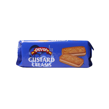 Custard Cream Cookies, 30/140g Devon