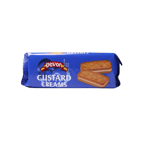 Custard Cream Cookies, 30/140g Devon