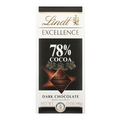 Dark Chocolate Bar 78% Cocoa, 144/3.5oz Lindt Excellence