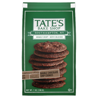 Double Chocolate Chip Cookies, 6/7oz Tate's Bake Shop