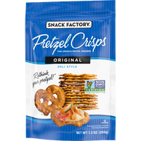 Pretzel Crisps Original, 12/7.2oz Snack Factory