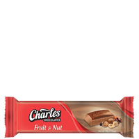Fruit & Nut Chocolate Bar, 288/50g Charles Chocolate