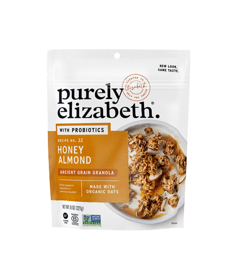 Ancient Grain Granola Honey Almond Cereal, 6/8oz Purely Elizabeth