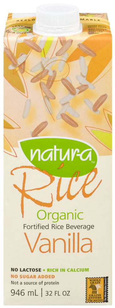 Rice Milk Vanilla, 12/946ml Natur-a