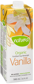 Soy Milk Vanilla Organic, 12/946ml Natur-a
