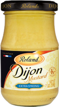 Mustard Dijon Extra Strong, 12/7oz Roland
