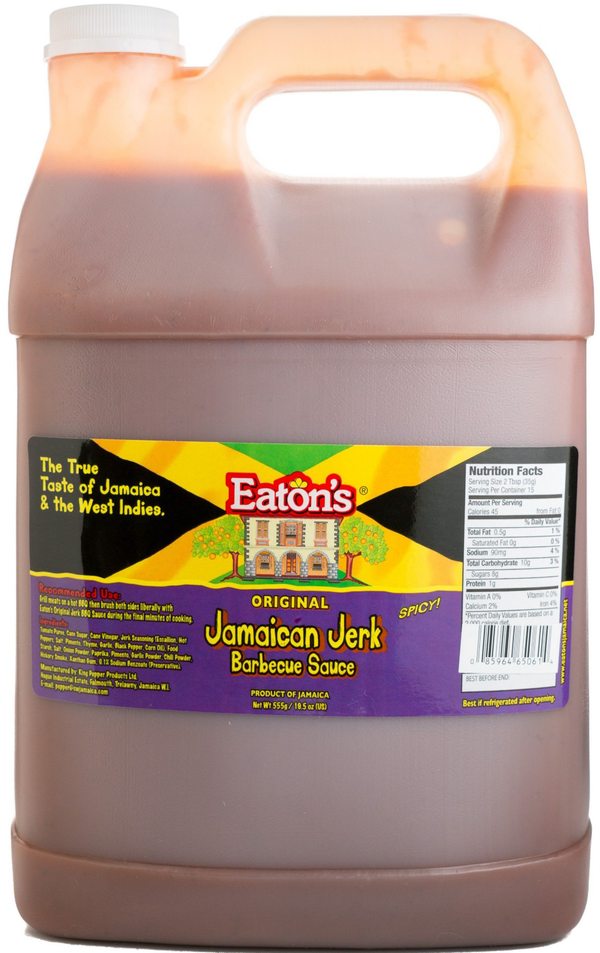 BBQ Jerk Sauce, 4/1Gal Eaton's