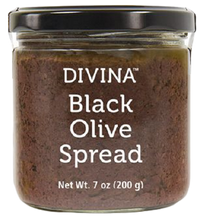 Olive Spread Black, 12/7oz Divina