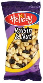 Peanuts Raisin & Nut, 60/45g Holiday