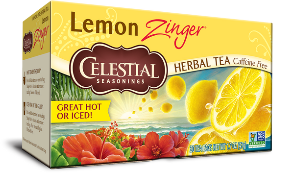 Lemon Zinger Tea, 6/20ct Celestial Seasonings