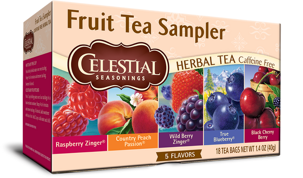 Fruit Tea Sampler, 6/20ct Celestial Seasonings