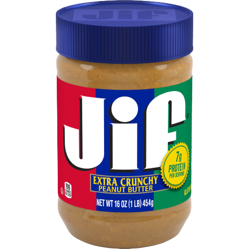 Peanut Butter Crunchy, 12/16oz JIF