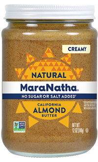 Almond Butter Spread No Salt, 6/12oz Maranatha