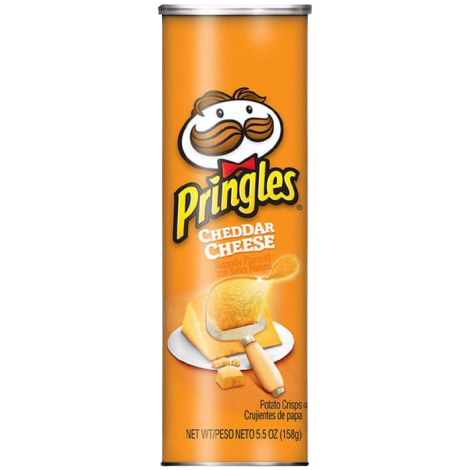 Cheddar Cheese Chips, 14/158g Pringles