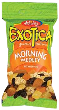 Morning Medley Exotica Nut Mix, 48/58g Holiday