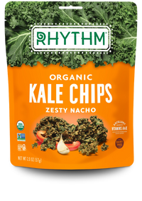 Kale Chips Zesty Nacho, 12/2oz Rhythm Foods