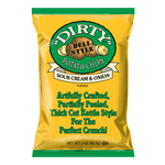 Sour Cream & Onion Chips, 25/2oz Dirty Potato Chips