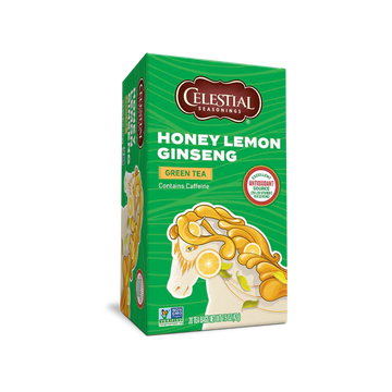 Honey Lemon Ginseng Green Team 6/20ct Celestial Seasonings