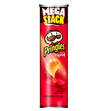 Original Mega Stack Chips, 14/7.16oz Pringles