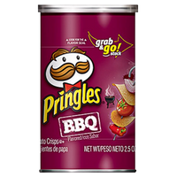 BBQ Chips, 12/71g Pringles