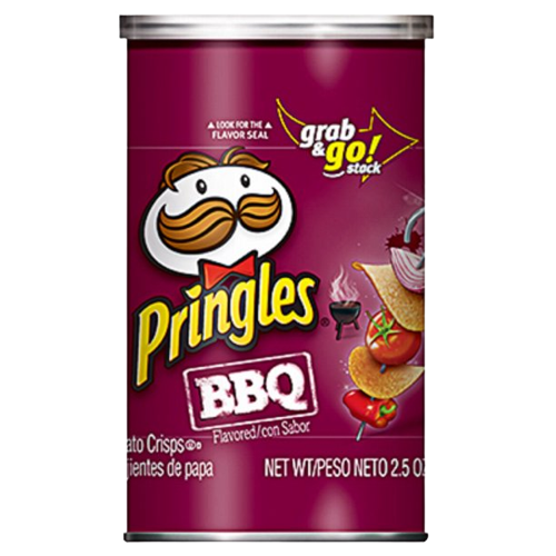 BBQ Chips, 12/71g Pringles