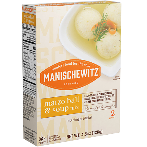 Matzo Ball & Soup Mix, 12/4.5oz Manischewitz