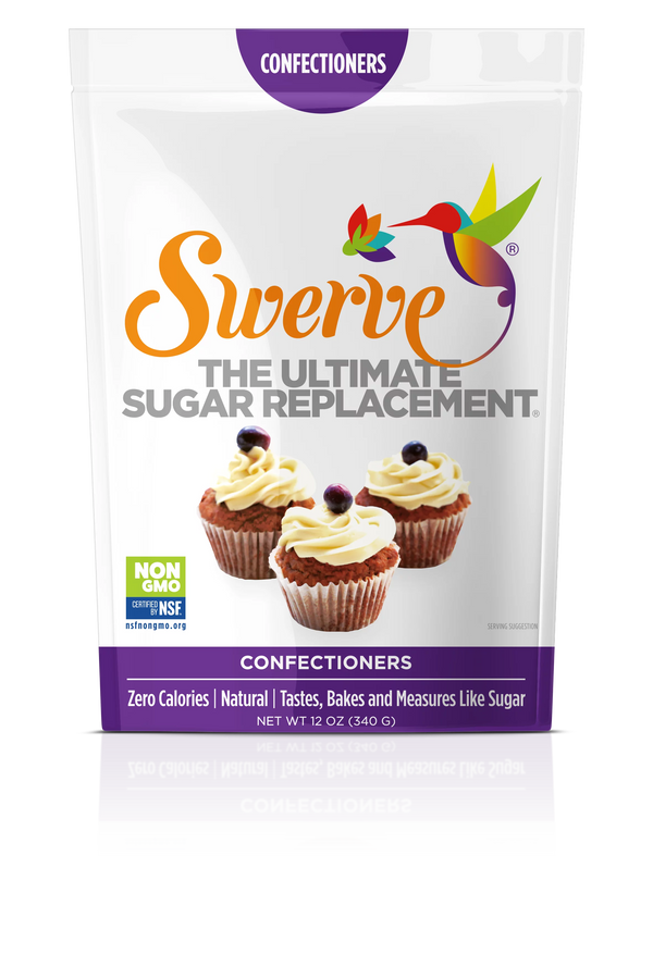Confectioners Sweetener Sugar Substitute, 6/12oz Swerve