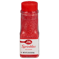 Red Sugar Sprinkles, 6/2.25oz Betty Crocker