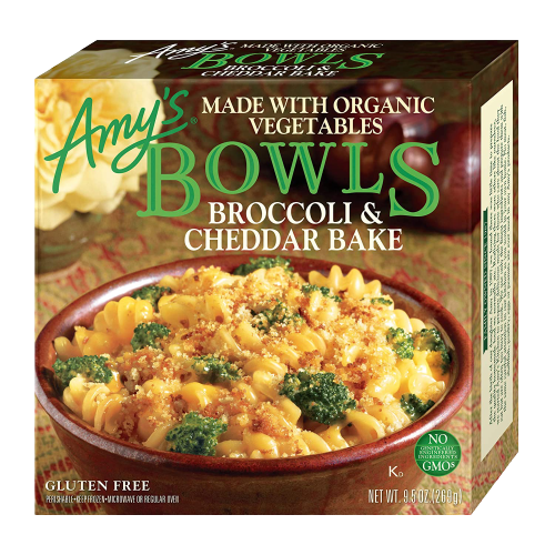 Broccoli Cheddar Bake Bowl, 12/9.5oz Amy's