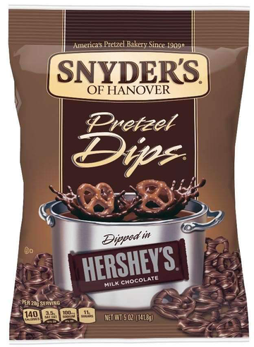 Pretzels Chocolate, 8/5oz Snyder's of Hanover