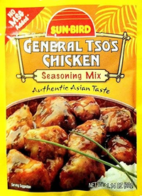 General Tso's Chicken Mix, 24/1.14oz Sunbird