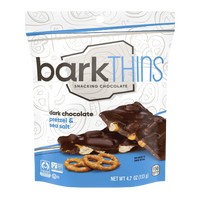 Dark Chocolate Pretzel & Sea Salt, 12/4.7oz BarkTHINS