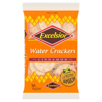 Water Crackers Cinnamon, 24/143g Excelsior
