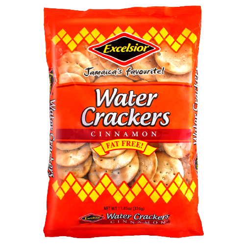 Water Crackers Cinnamon Family, 10/336g Excelsior